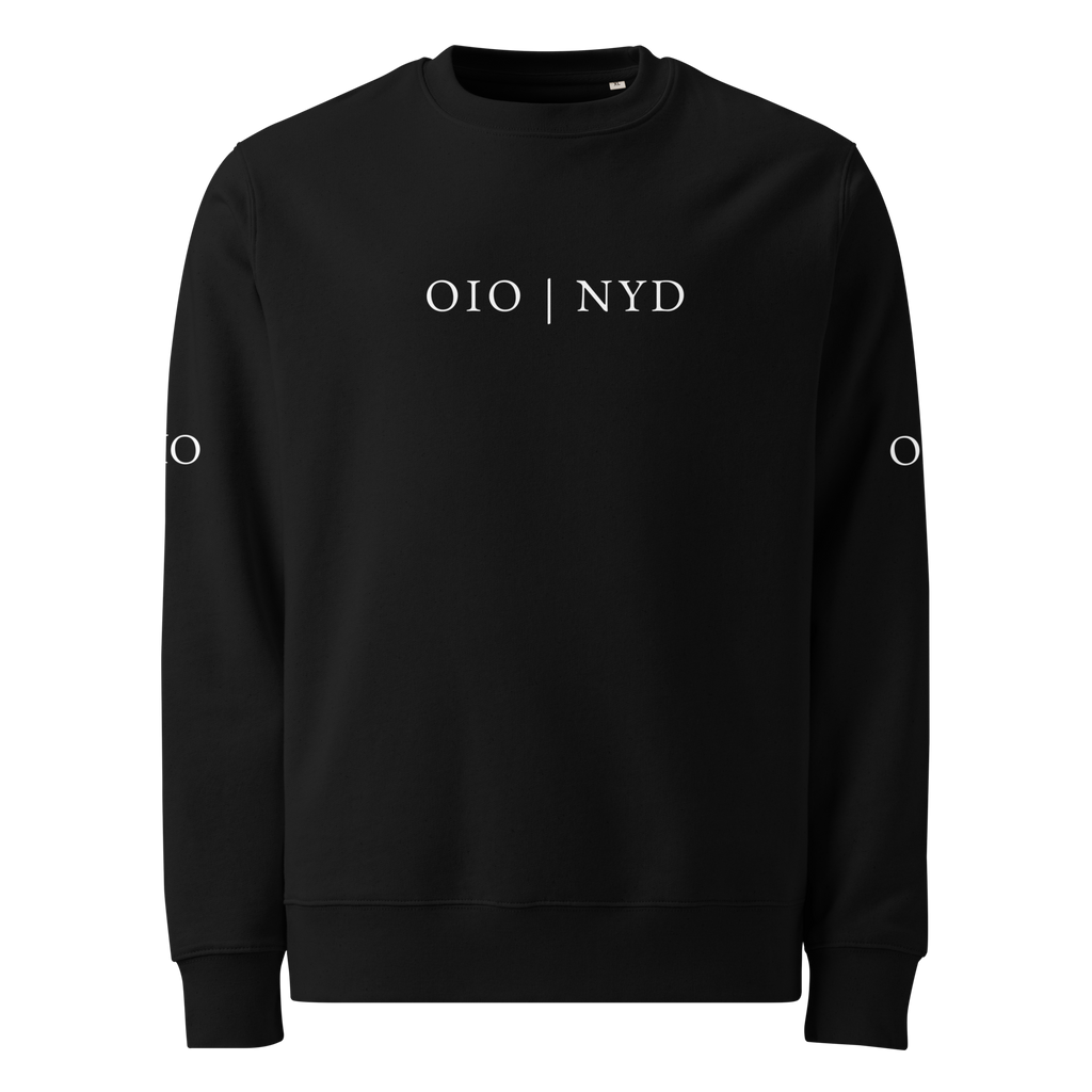 OIO | NYD — The Stillness Sweatshirt. Unisex 100% Organic Cotton Sweatshirt