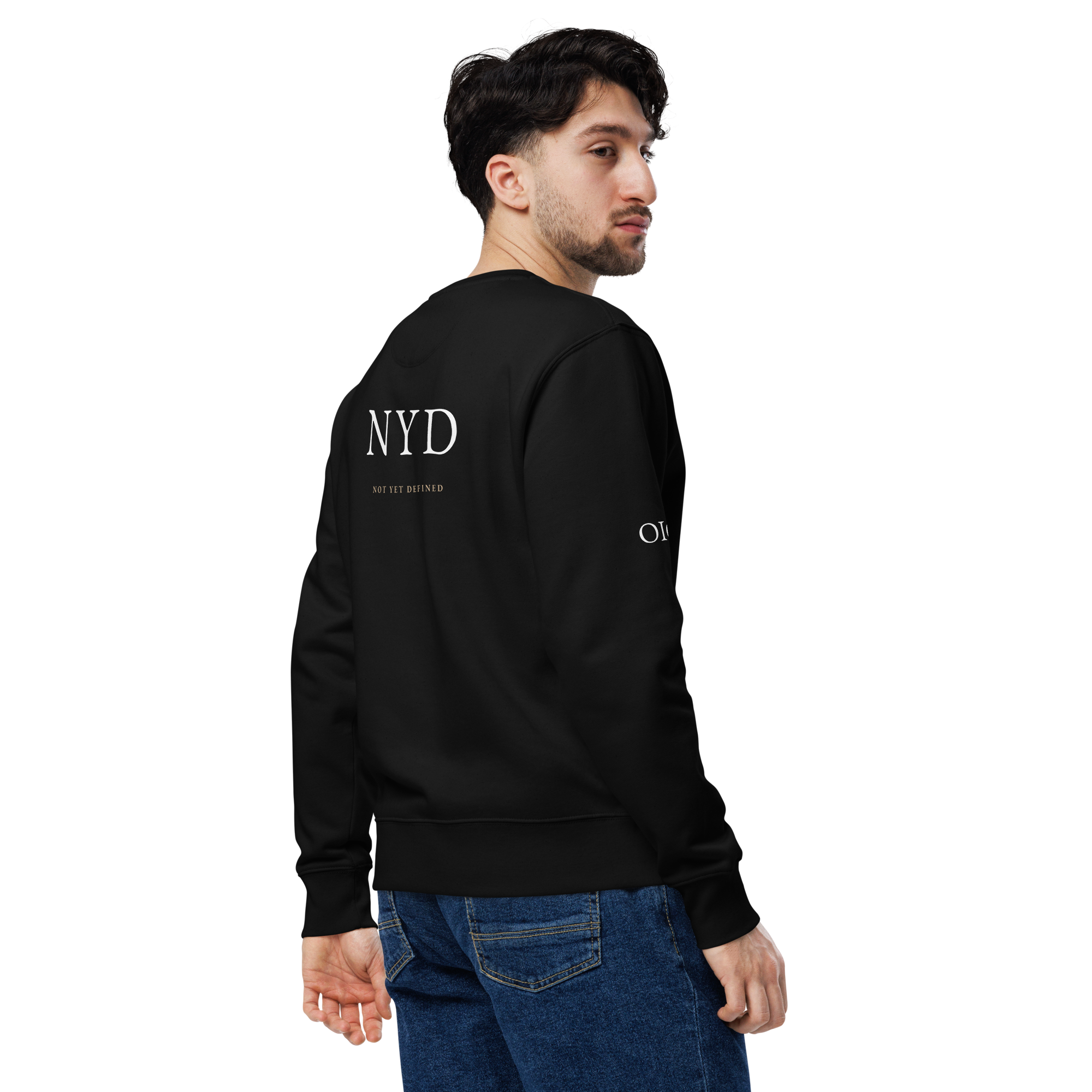 OIO | NYD — The Stillness Sweatshirt. Unisex 100% Organic Cotton Sweatshirt