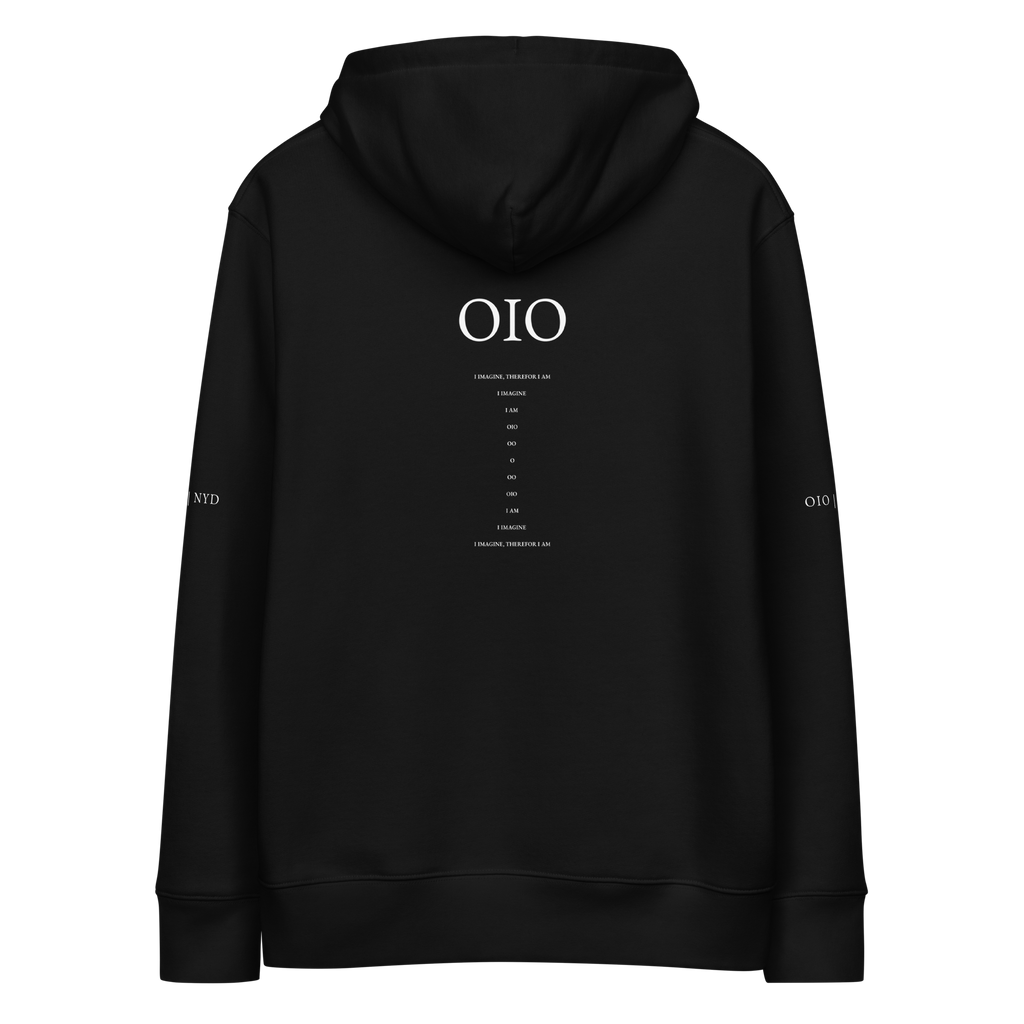 OIO | NYD — The Manifesto Hoodie. Unisex 100% Organic Eco Hoodie