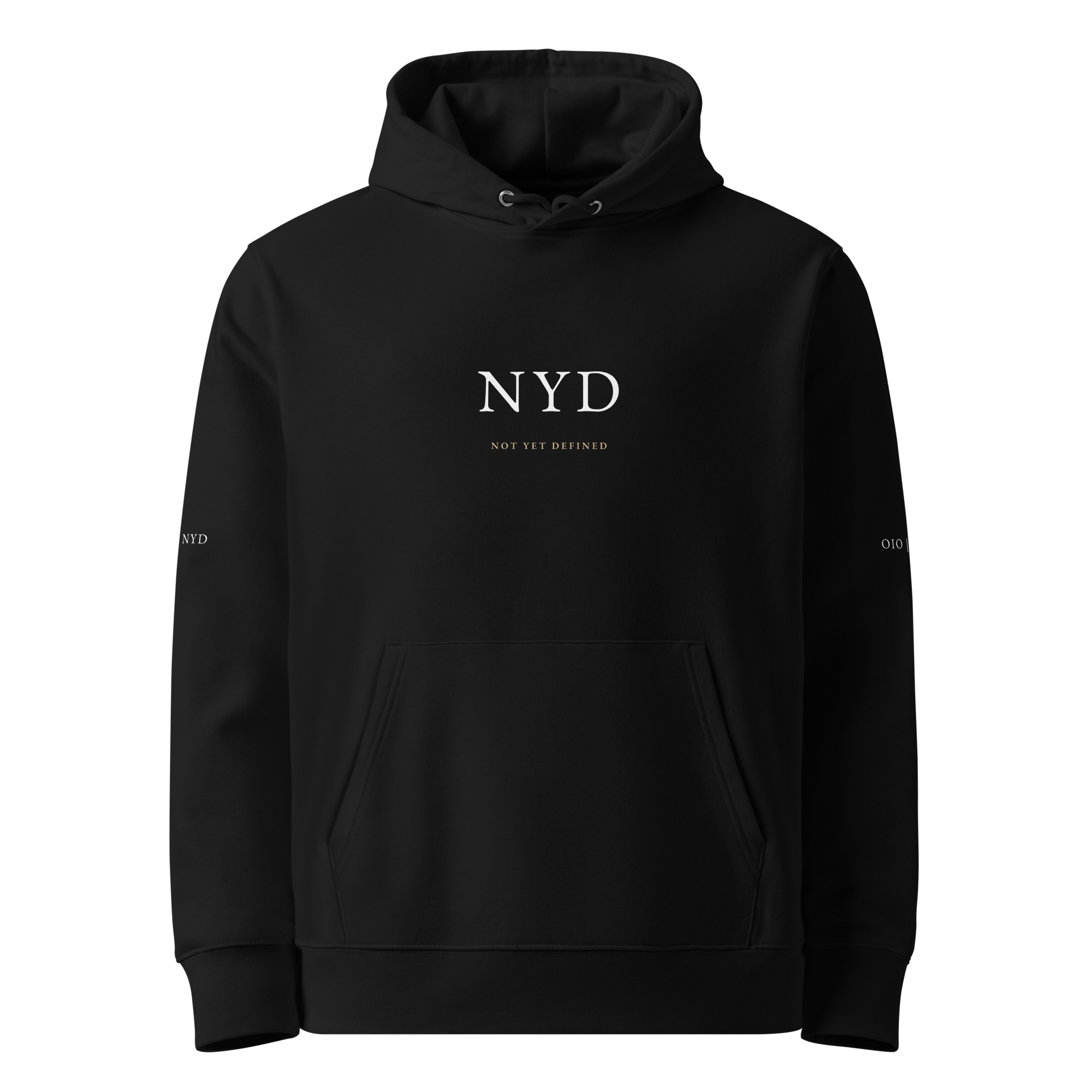 OIO | NYD — The Manifesto Hoodie. Unisex 100% Organic Eco Hoodie