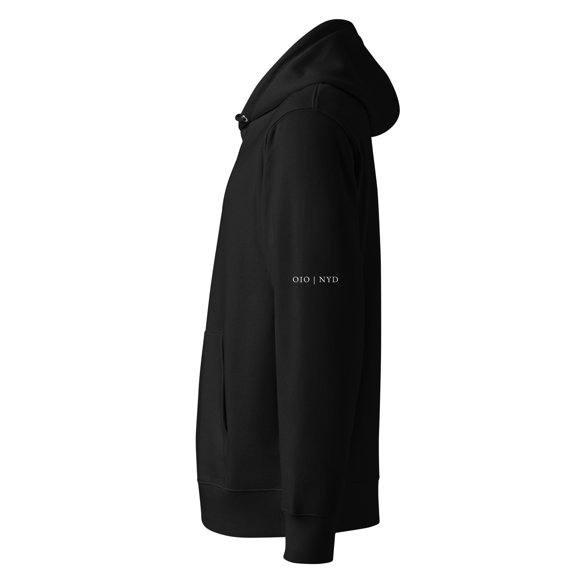 OIO | NYD — The Manifesto Hoodie. Unisex 100% Organic Eco Hoodie