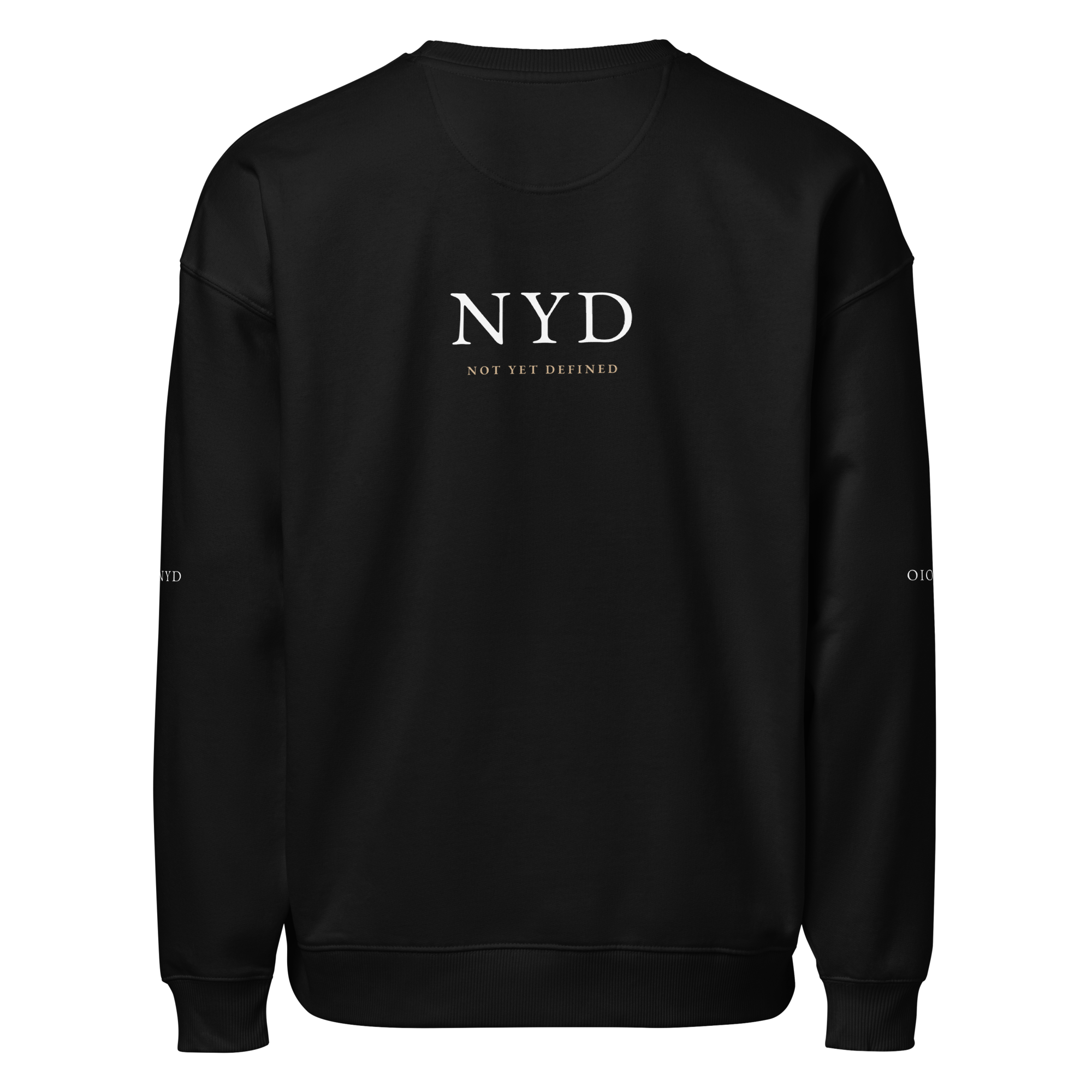 OIO |NYD - Unisex *100% Organic Oversized Sweatshirt